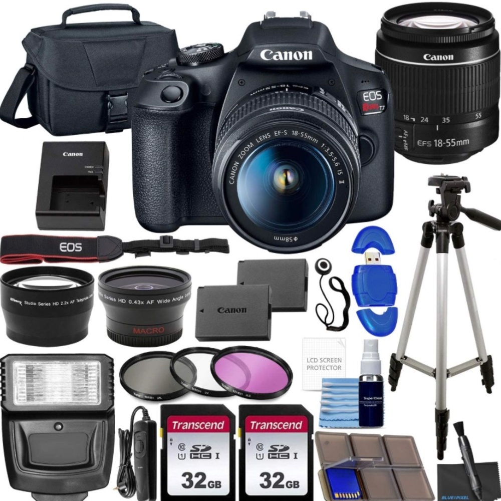 Full Canon T7 series Camera Set